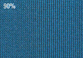 Malla sombra Raschel 90% azul — Rollos de 2 y 4 × 100 m