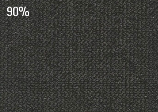 Raschel 90% color Negro